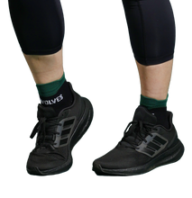 Load image into Gallery viewer, Wolves Elite Quarter Sock - Black
