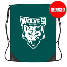 Load image into Gallery viewer, Wolves Draw String Bag
