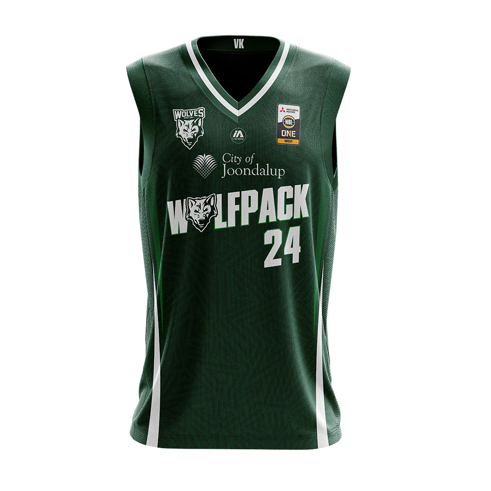 2024 Custom NBL1 Green Replica Jersey