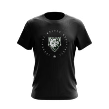 Load image into Gallery viewer, Black Wolves Circle T-Shirt
