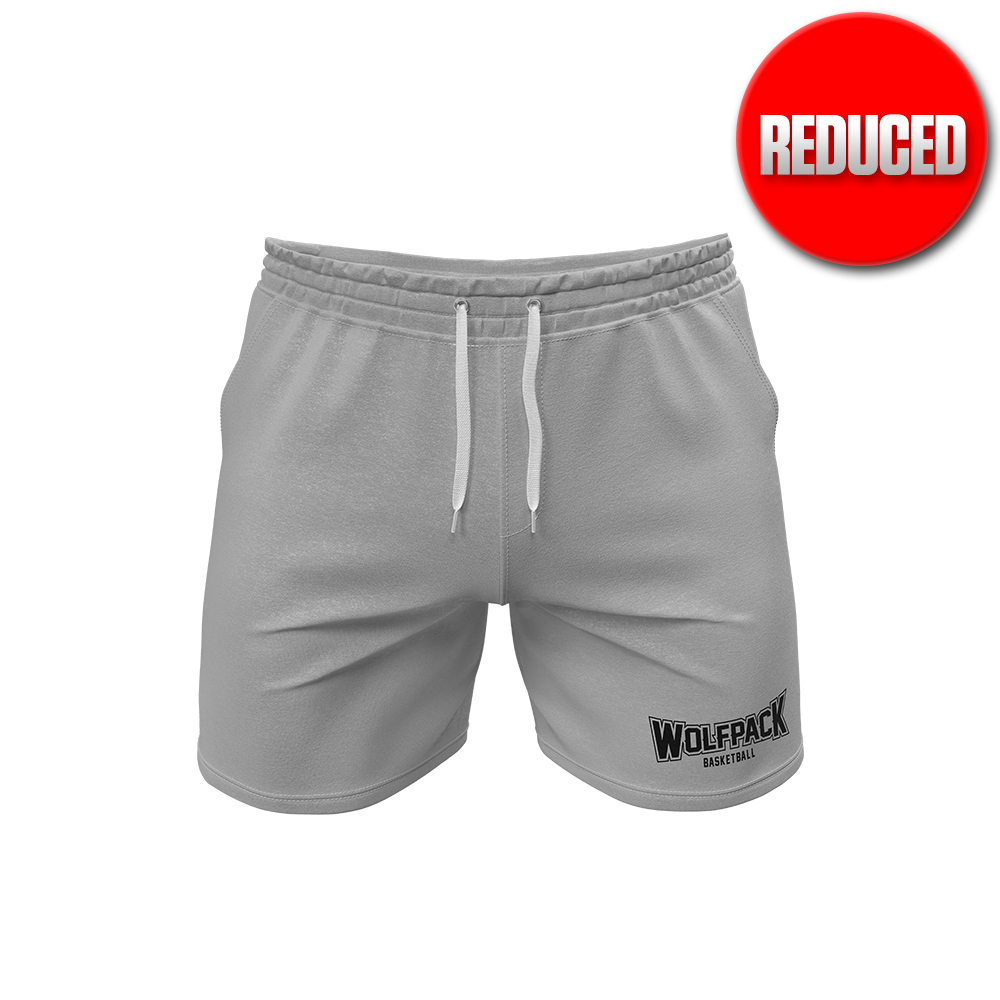 Wolfpack Men's Grey Casual Shorts