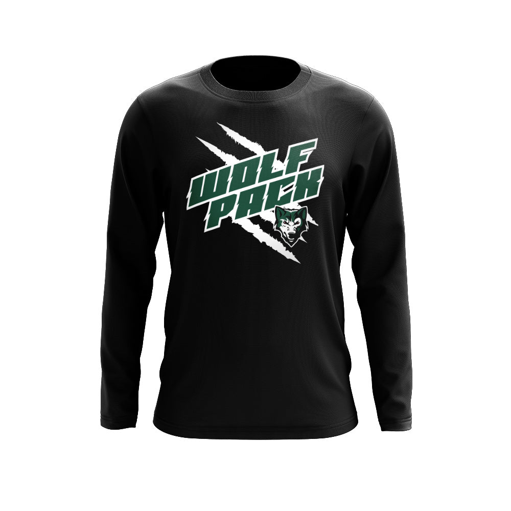 Black Wolfpack Claw Long-Sleeve