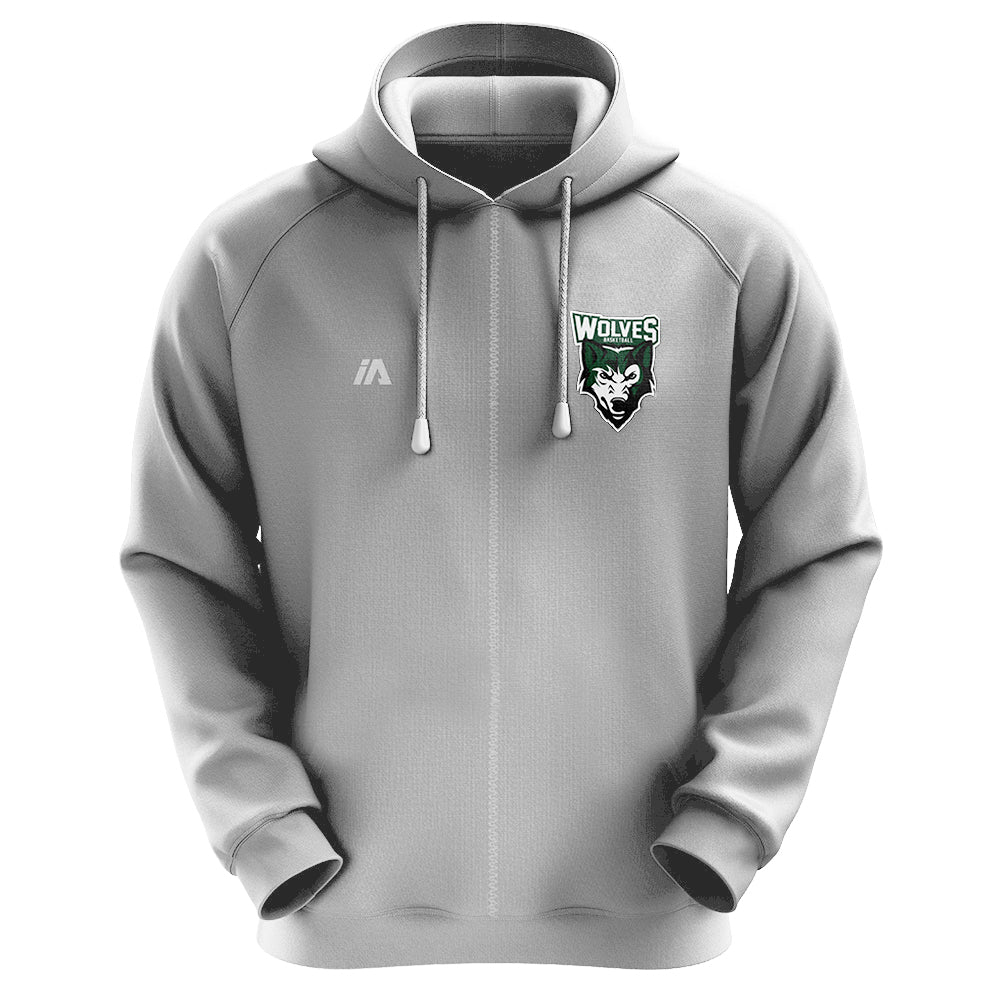 Grey Wolves Pro Zip Hoodie