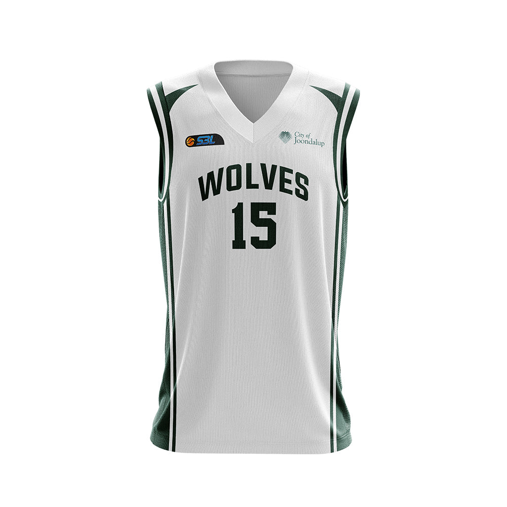 2015 Championship White Replica SBL Jersey