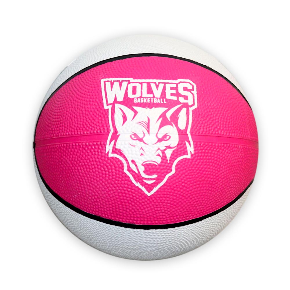 Wolves Pink Basketball