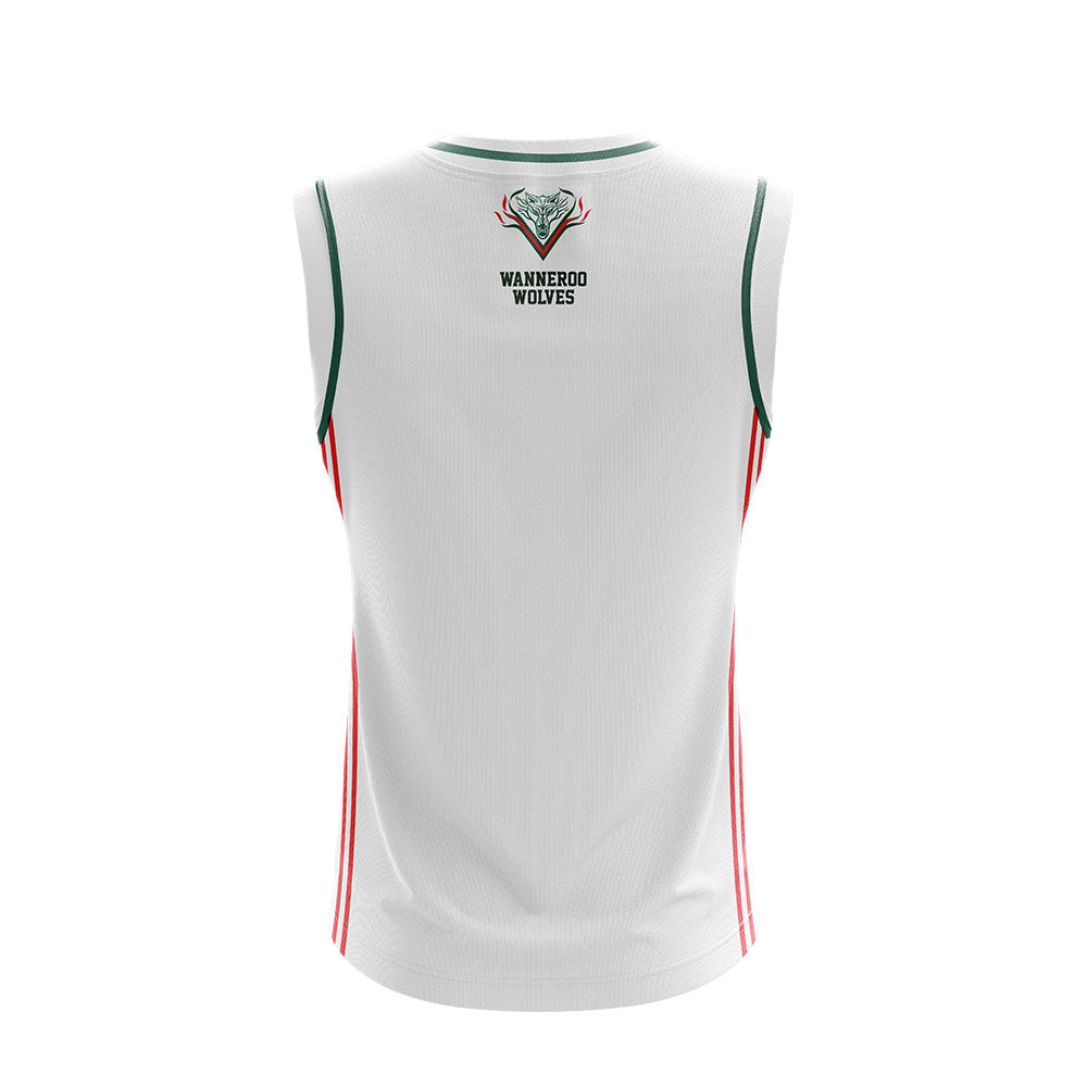 Wolves jersey white top