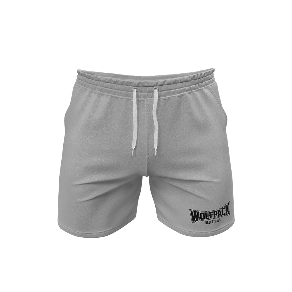 Wolfpack Men's Grey Casual Shorts