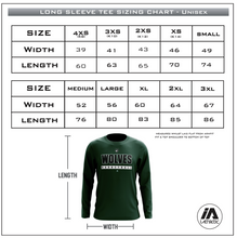 Load image into Gallery viewer, Green Wolves Basketball Long-Sleeve
