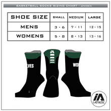 Load image into Gallery viewer, Wolves Elite Sock - Green
