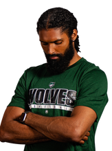 Load image into Gallery viewer, Green Wolves Basketball T-Shirt
