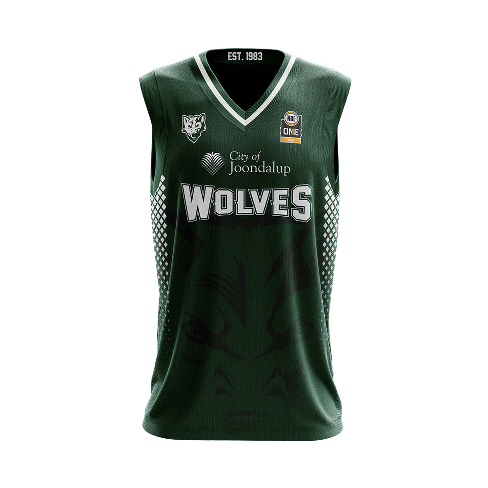 2023 NBL1 Green Replica Jersey - No Number