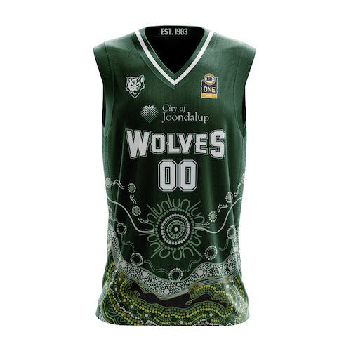 2023 NBL1 Wolves First Nations Jersey